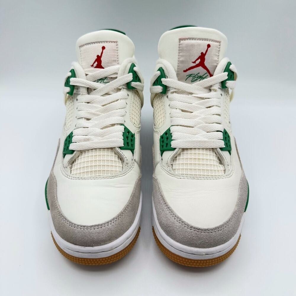 Air Jordan 4 Retro SP Sail White Pine Green High Top Men’s Size 8 Women’s 9.5 - Picture 3 of 11